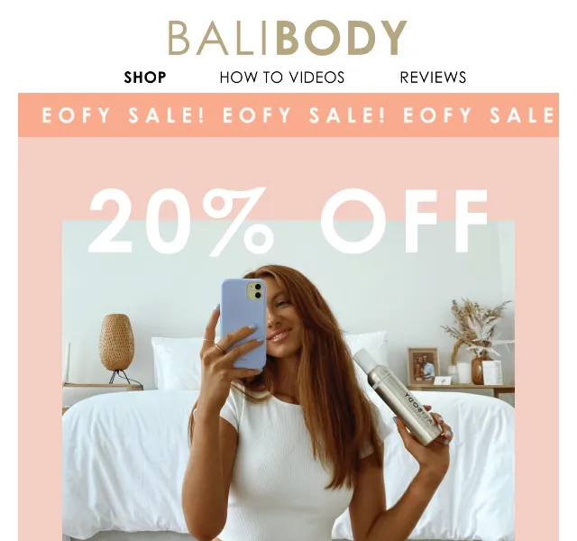 Bali Body: 20% sleva na vše – červen 2026 | Nuslet.cz