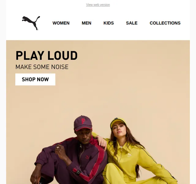 PUMA: Nová kolekce T7 PLAY LOUD – červen 2026 | Nuslet.cz