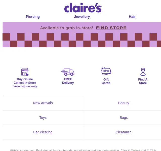 Claire's: Nová školní kolekce – červen 2026 | Nuslet.cz