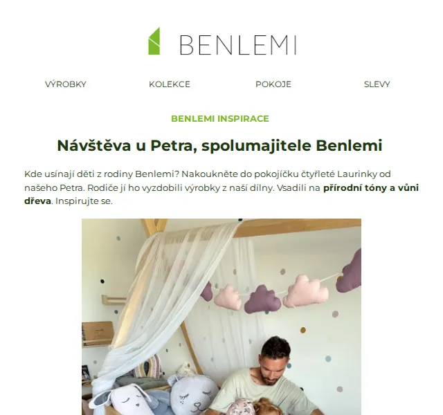 Benlemi: Inspirace dětským pokojíčkem – červen 2026 | Nuslet.cz