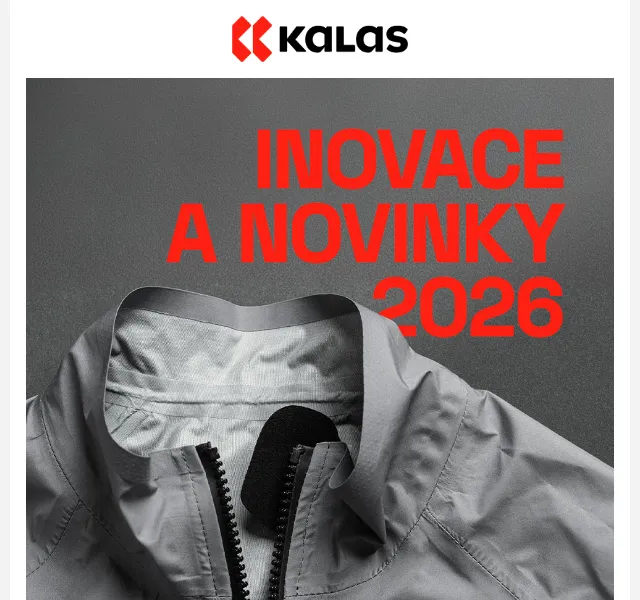 KALAS Sportswear: Novinky 2026 – inovace a testování – červen 2026 | Nuslet.cz