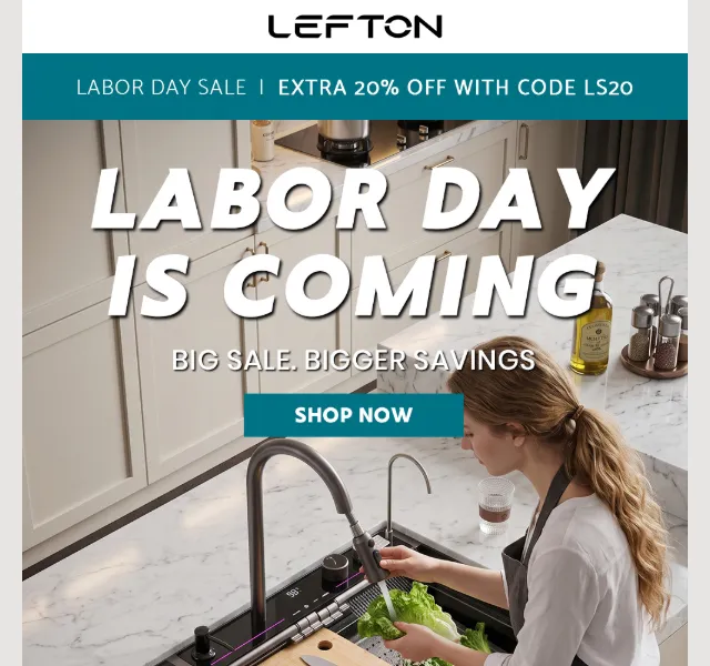 Lefton Sanitary: sleva 20 % – srpen 2026 | Nuslet.cz