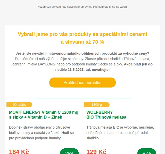 Lékárna.cz: Slevy až 70 % na denní ochranu – červen 2026 | Nuslet.cz