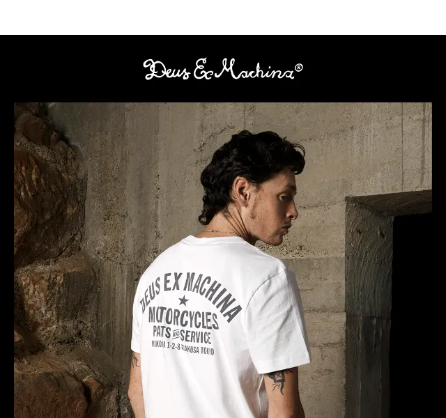 Deus Ex Machina Europe: Classics The Address Tee – červen 2026 | Nuslet.cz