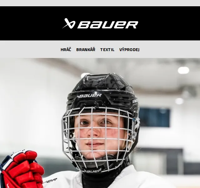 Bauer Hockey Česko: Dětská výstroj – červen 2026 | Nuslet.cz