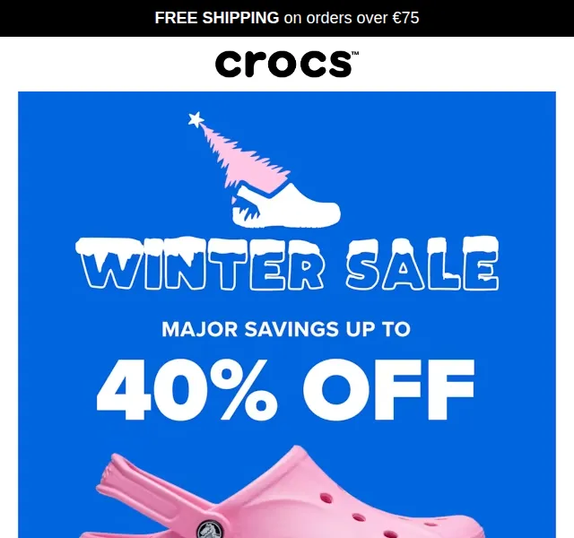 Crocs: sezónní výprodej až 40 % – červen 2026 | Nuslet.cz