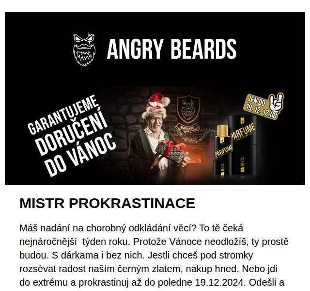 Angrybeards: Kosmetické sady a boxerky – prosinec 2026 | Nuslet.cz