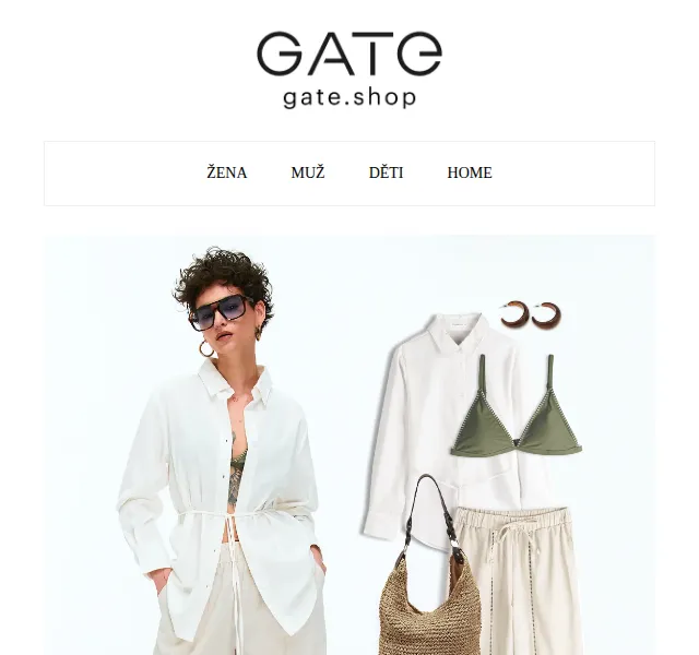 Gate.shop: Letní kolekce módy – srpen 2026 | Nuslet.cz