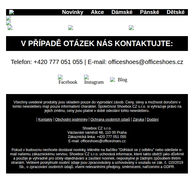 Office Shoes: Vánoční nabídka s extra slevami – červen 2026 | Nuslet.cz
