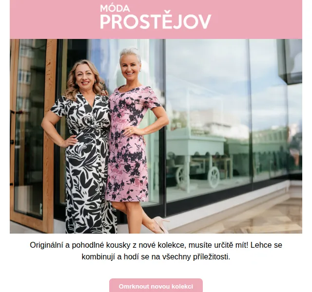 Móda Prostějov: Nová kolekce – červen 2026 | Nuslet.cz