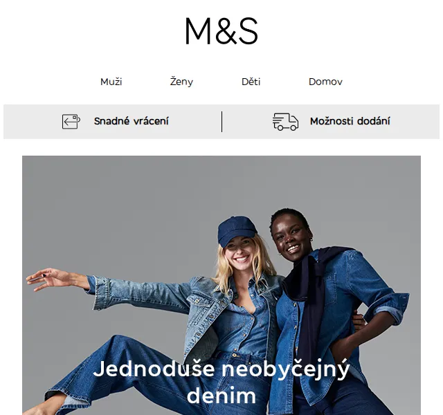 Marks and Spencer: Denimová kolekce – červen 2026 | Nuslet.cz