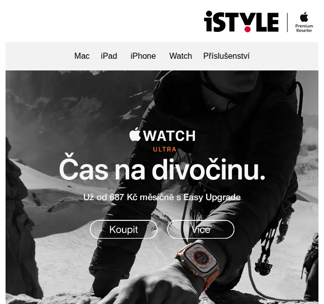 iSTYLE: Apple Watch Ultra a AirPods Pro v prodeji – červen 2026 | Nuslet.cz
