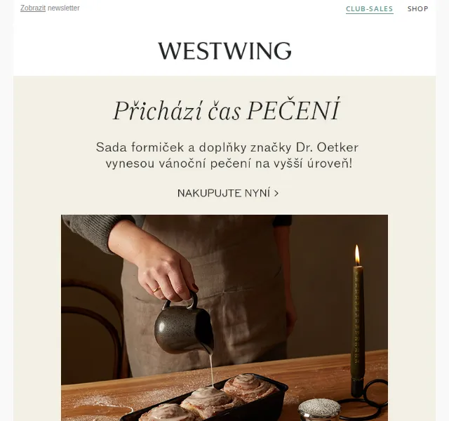 Westwing: Dr. Oetker vánoční pečení – červen 2026 | Nuslet.cz