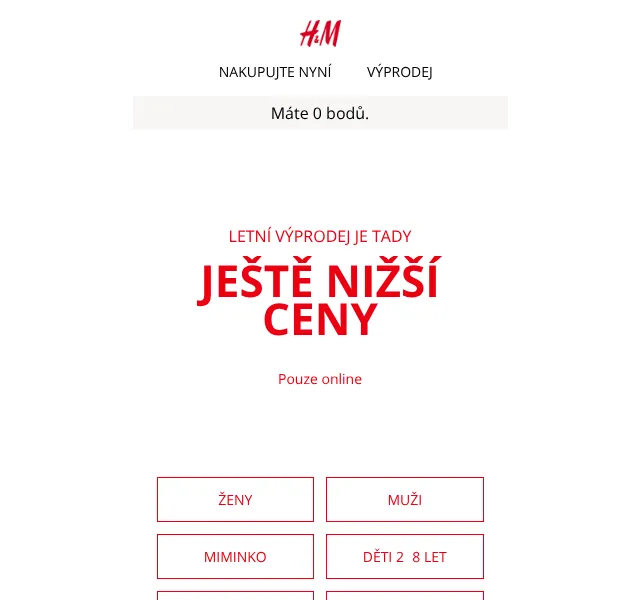 H&M Fashion letní výprodej – červen 2026 | Nuslet.cz