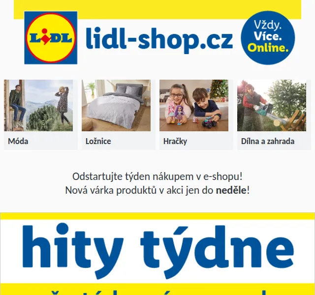 Lidl: Hity týdne slevy až 55 % – červen 2026 | Nuslet.cz