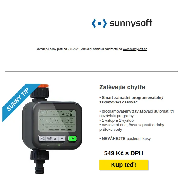 Sunnysoft: Chytré vybavení pro každý den – červen 2026 | Nuslet.cz