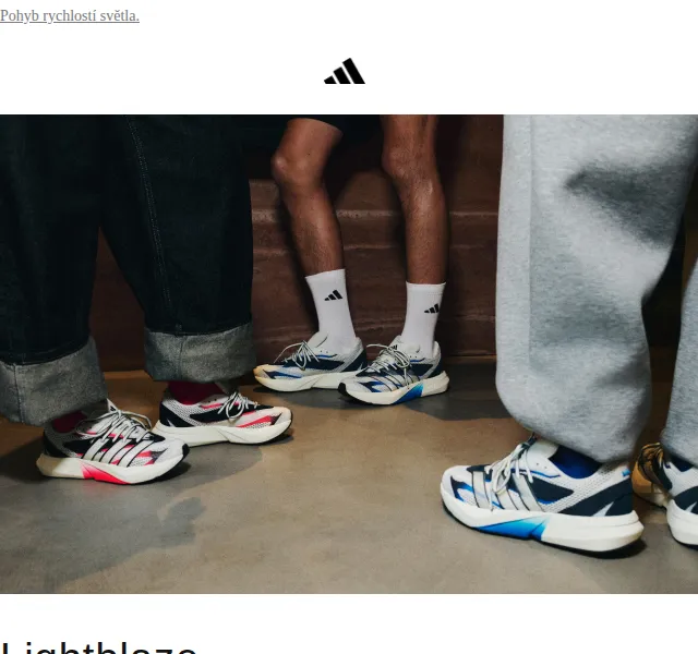 Adidas Lightblaze nové barvy + až 50% sleva – duben 2026