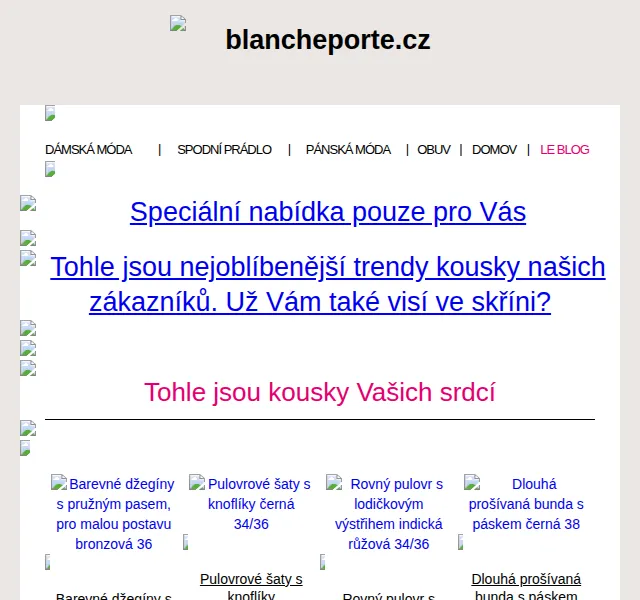 Blancheporte: Módní bestsellery sezóny – červen 2026 | Nuslet.cz