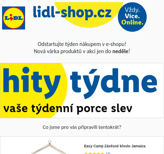 Lidl: Hity týdne – zahrada a grilování od 249 Kč – červen 2026 | Nuslet.cz