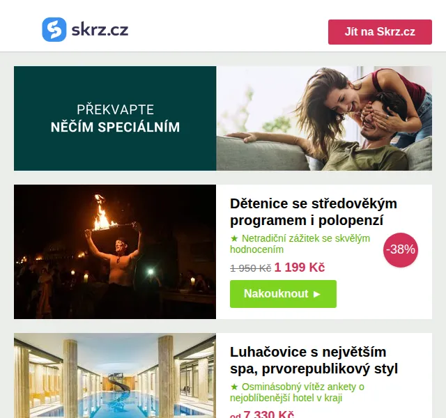 Skrz: Ubytování s privátním spa – červen 2026 | Nuslet.cz