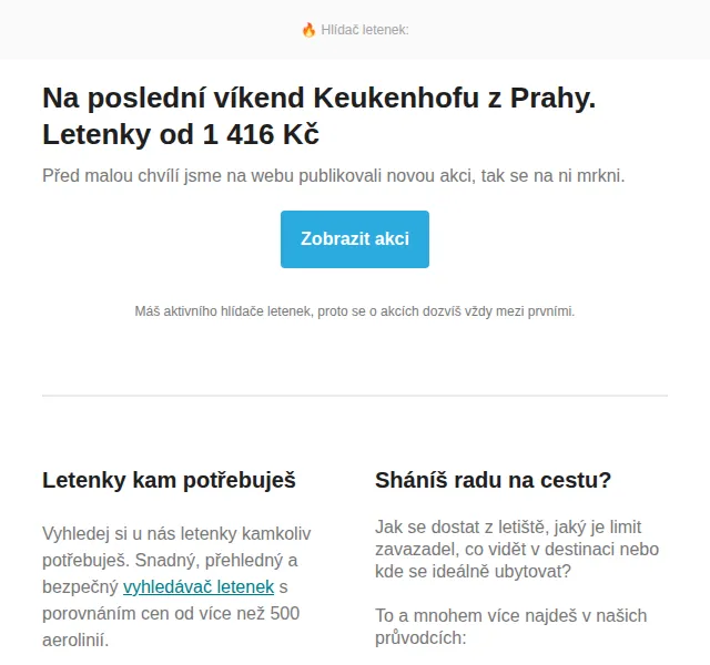 Cestujlevne.com: Letenky do Amsterdamu od 1 416 Kč – červenec 2026 | Nuslet.cz