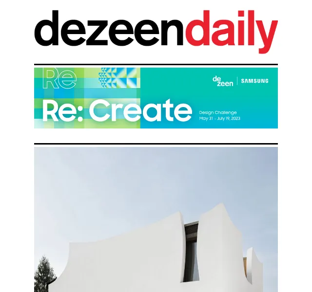Dezeen Daily: Architektonické novinky – červen 2026 | Nuslet.cz