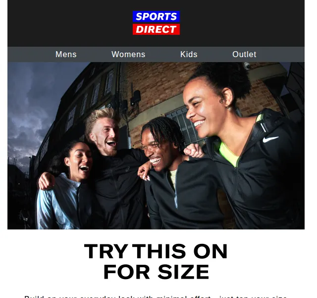 Sportsdirect.com: Velikosti na míru – červen 2026 | Nuslet.cz