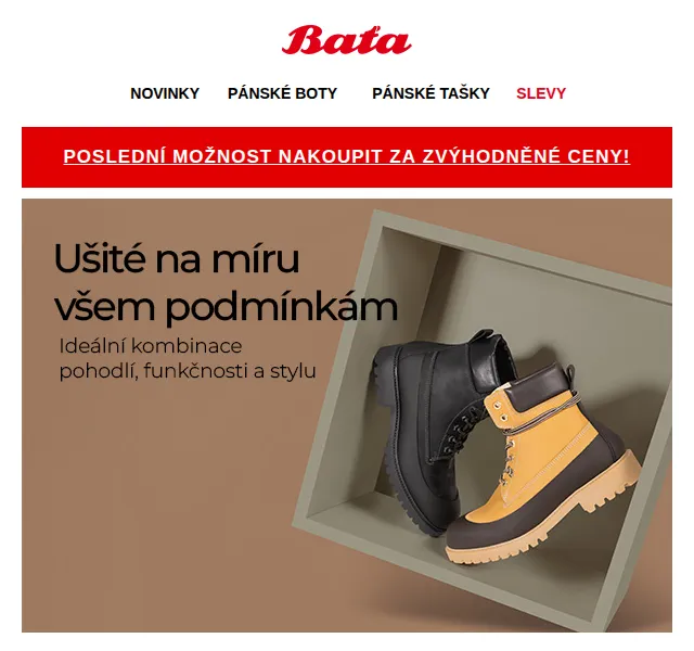 Baťa: Zimní kolekce Weinbrenner – červen 2026 | Nuslet.cz