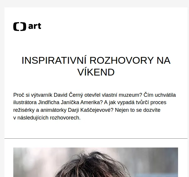 Web ČT art: Inspirativní rozhovory na víkend – červen 2026 | Nuslet.cz