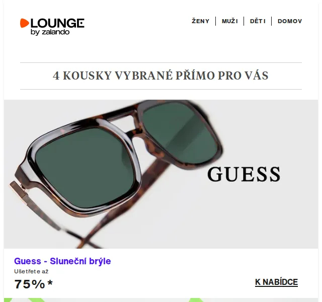 Lounge by Zalando: Guess, Columbia, SIKSILK se slevou až 75 % – červen 2026 | Nuslet.cz