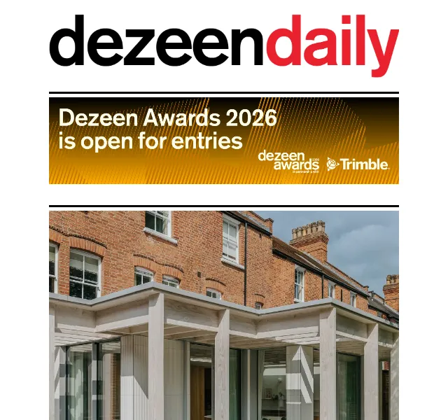 Dezeen Daily: nová kolekce designu a architektury – červenec 2026 | Nuslet.cz