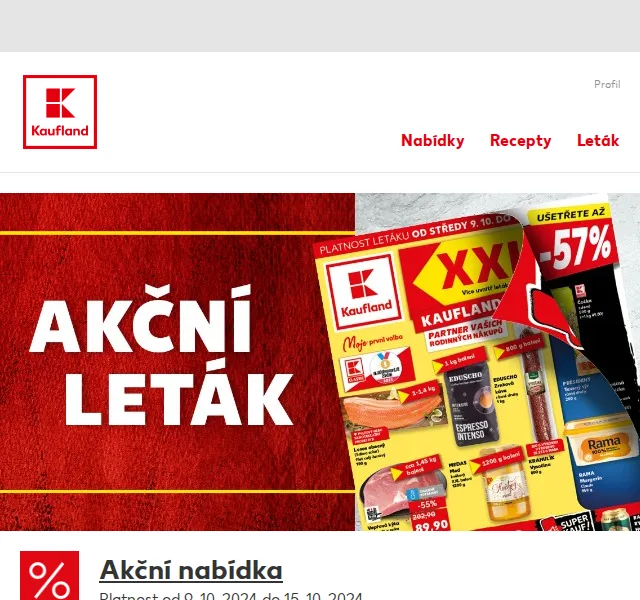 Kaufland: XXL nákupy pro rodinu – červen 2026 | Nuslet.cz