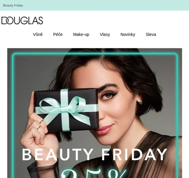 Douglas CZ: Beauty Friday – 25% sleva na vše – červen 2026 | Nuslet.cz