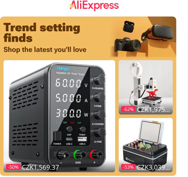 AliExpress: Slevy až -68 % – květen 2026 | Nuslet.cz
