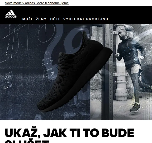 Adidas: 20% sleva na nové modely – červen 2026 | Nuslet.cz