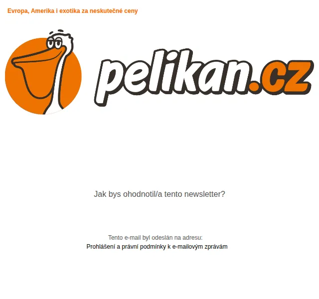 ✈ Pelikan.cz: Největší výprodej roku od 188 Kč – červen 2026 | Nuslet.cz