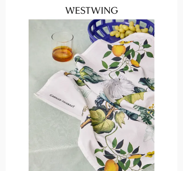 Westwing: Garnier Thiebaut -50 %, nábyte, vůně – červenec 2026