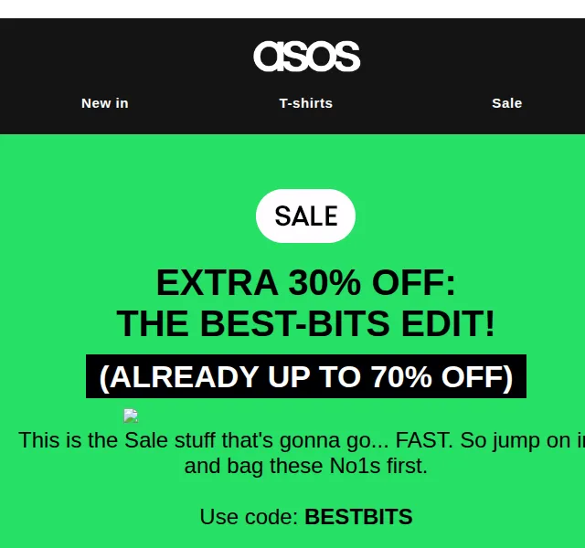 ASOS Sale: Extra 30% na bestsellery – červen 2026 | Nuslet.cz