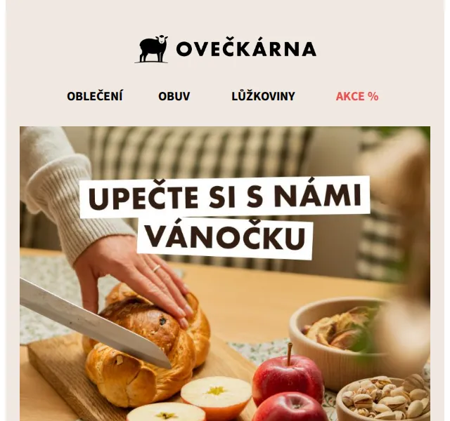 Ovečkárna: Vánočka & kuchyňské potřeby – prosinec 2026 | Nuslet.cz