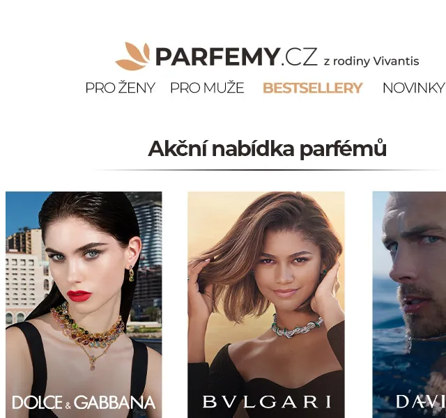 Parfemy.cz: Parfémy Dolce & Gabbana, Bvlgari a Davidoff – červen 2023 | Nuslet.cz