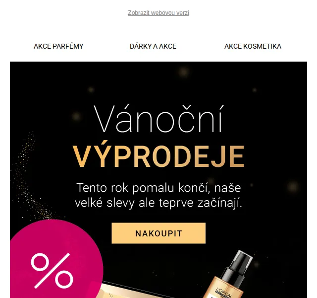Notino: Vánoční výprodeje a elektronický poukaz – červen 2026 | Nuslet.cz