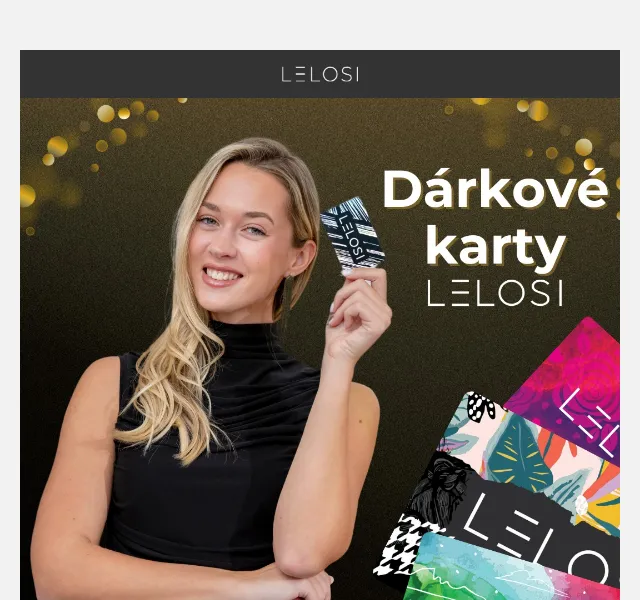 LELOSI: Dárkové karty od 500 Kč – červen 2026 | Nuslet.cz