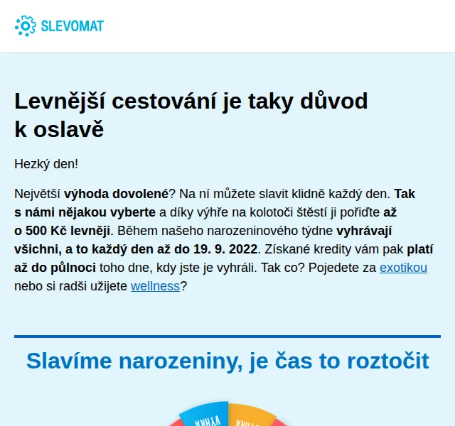 Slevomat: až 500 Kč na dovolenou – červenec 2026 | Nuslet.cz
