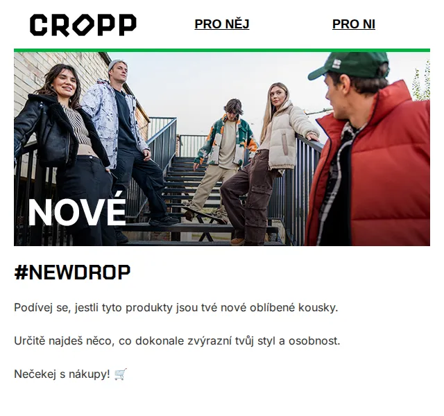 Cropp: -20 % na (skoro) všechno – prosinec 2026 | Nuslet.cz