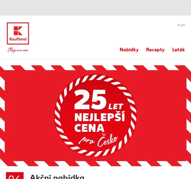 Kaufland: Akční leták – sleva 50 % na tresčí játra – březen 2026 | Nuslet.cz