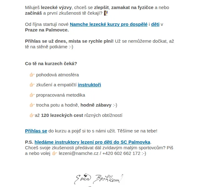 Namcheshop: Lezecké kurzy v Praze – říjen 2026 | Nuslet.cz