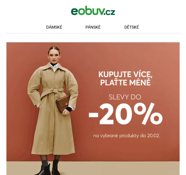 eobuv.cz: Slevy do -20 % na boty – červen 2026 | Nuslet.cz