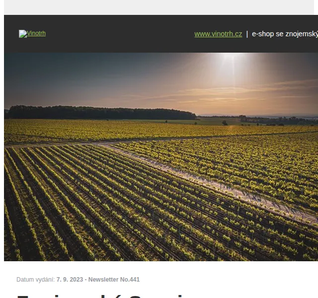 Vinotrh: Znojemské Sauvignony v limitované kolekci – červen 2026 | Nuslet.cz