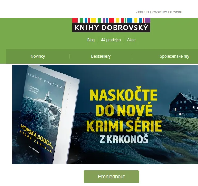 KnihyDobrovsky.cz: Sleva až 33 % na knižní novinky – červenec 2026 | Nuslet.cz