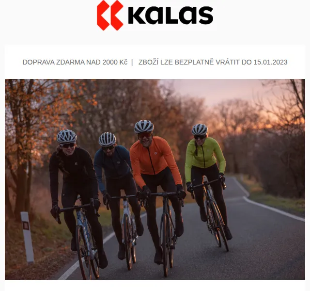 KALAS Sportswear: nové bundy PASSION – červen 2026 | Nuslet.cz
